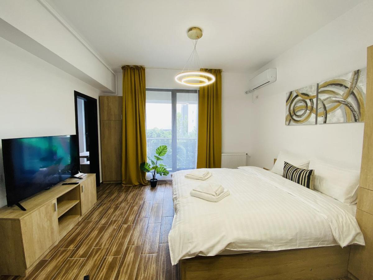 New City Studios With Balcony Букурещ Екстериор снимка